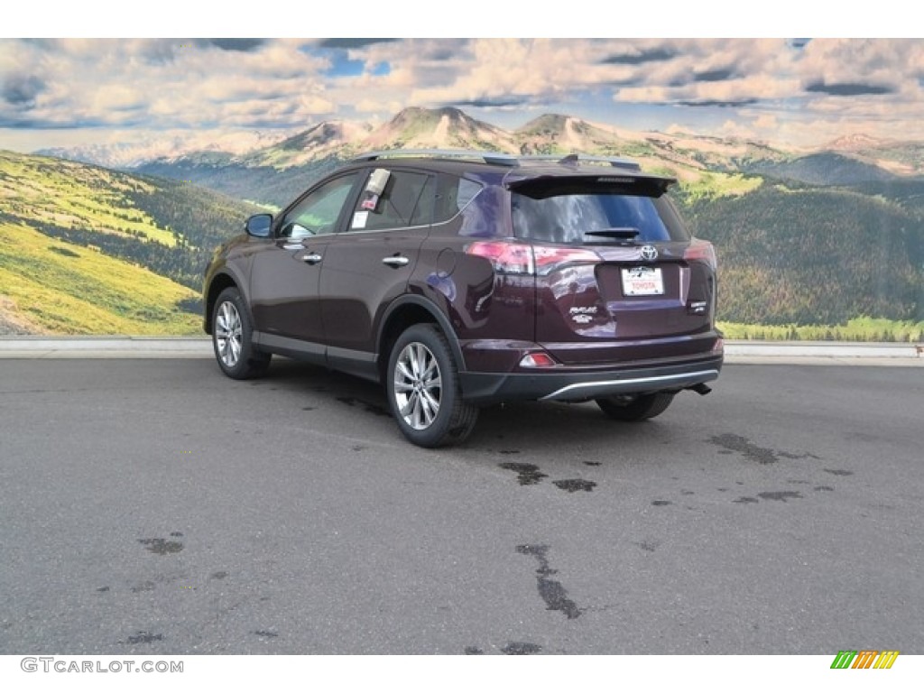 Black Current Metallic 2017 Toyota RAV4 Limited AWD Exterior Photo #116151722