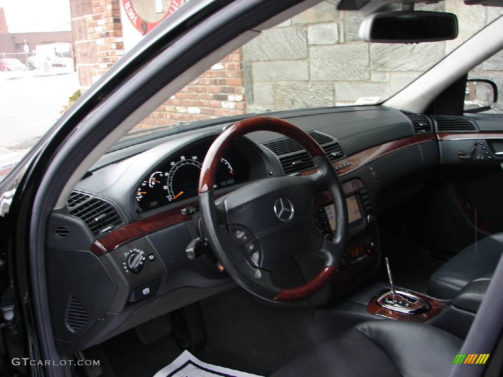 2004 S 600 Sedan - Black / Charcoal photo #33