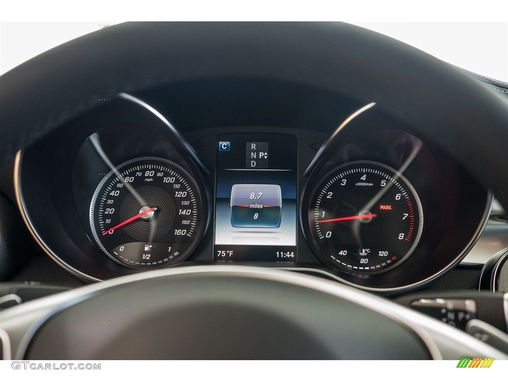 2017 Mercedes-Benz C 300 Sedan Gauges Photo #116153669