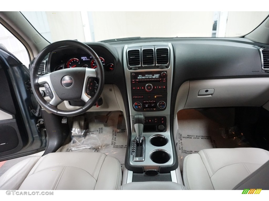 2008 Acadia SLT AWD - Blue-Gold Crystal Metallic / Light Titanium photo #25