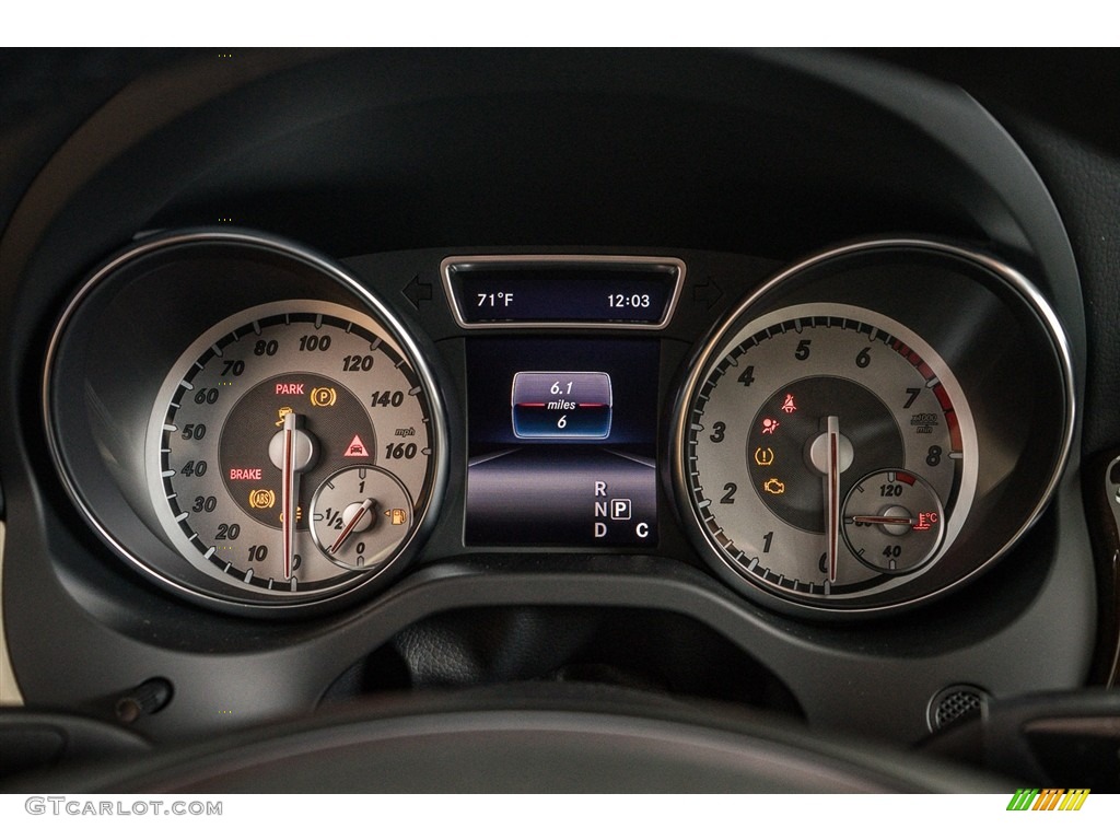 2017 Mercedes-Benz CLA 250 4Matic Coupe Gauges Photo #116153921