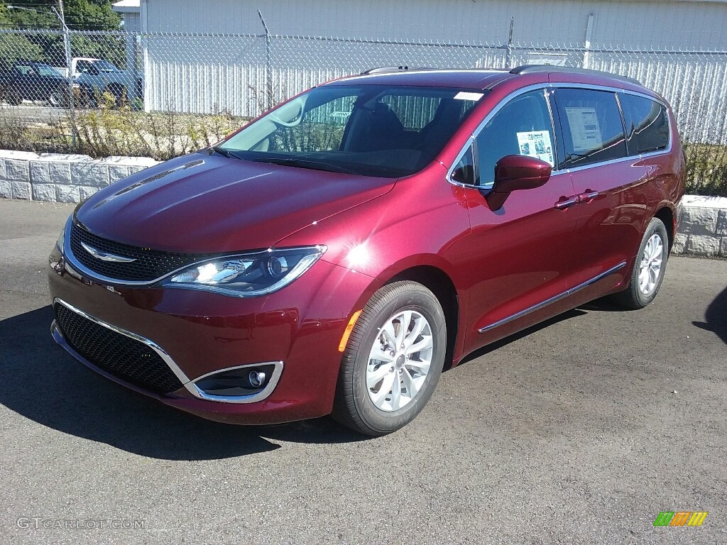 2017 Pacifica Touring L - Velvet Red Pearl / Black/Alloy photo #1