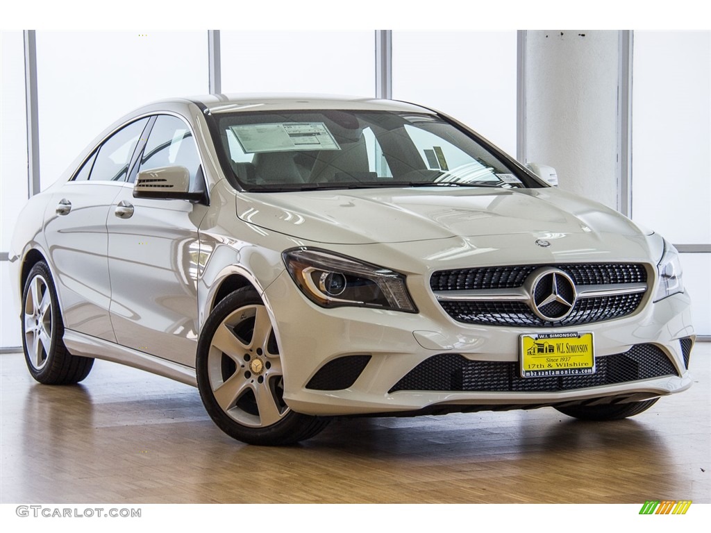 Cirrus White 2017 Mercedes-Benz CLA 250 Coupe Exterior Photo #116154290