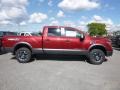 2017 Cayenne Red Nissan TITAN XD PRO-4X Crew Cab 4x4  photo #7