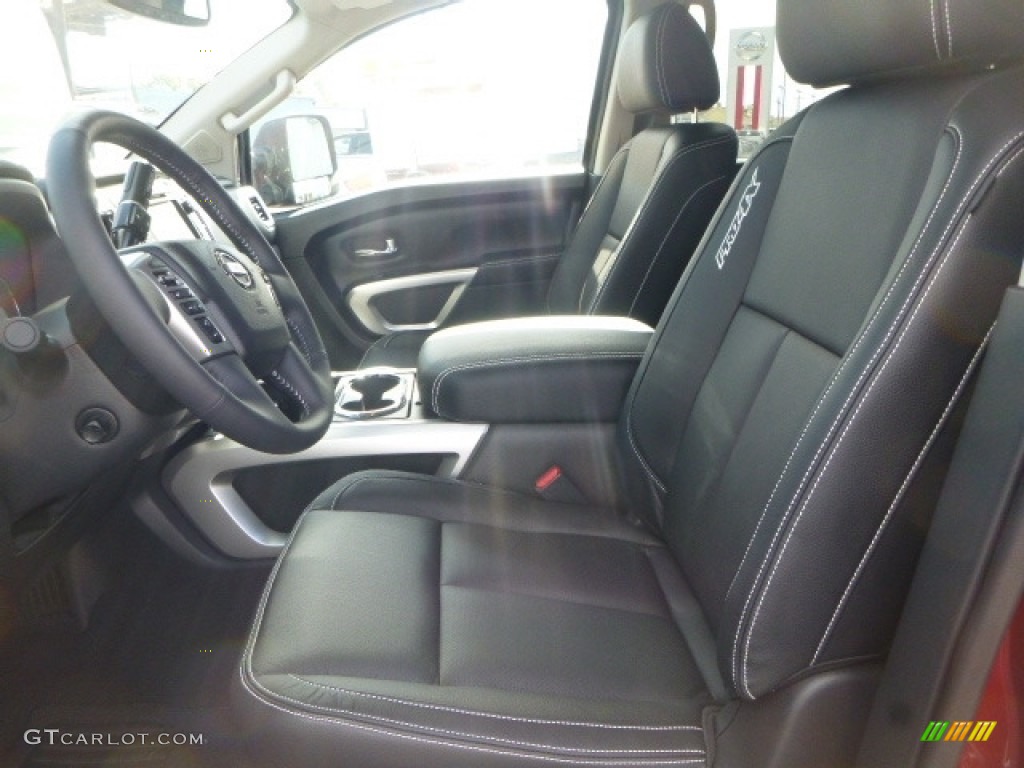 2017 Nissan TITAN XD PRO-4X Crew Cab 4x4 Front Seat Photo #116154764