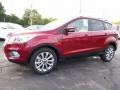 2017 Ruby Red Ford Escape Titanium 4WD  photo #3