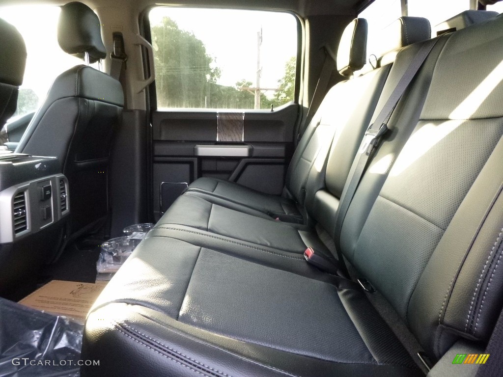 2017 Ford F350 Super Duty Platinum Crew Cab 4x4 Rear Seat Photo #116156945