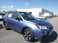 2017 Quartz Blue Pearl Subaru Forester 2.5i  photo #1