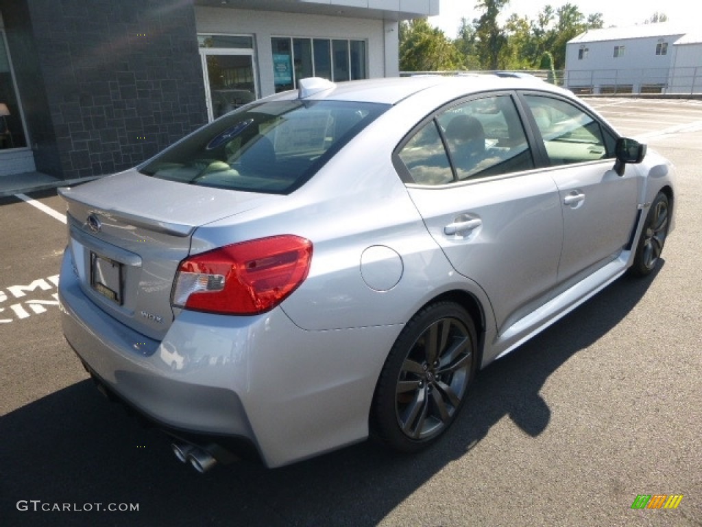 2017 WRX Premium - Ice Silver Metallic / Carbon Black photo #7