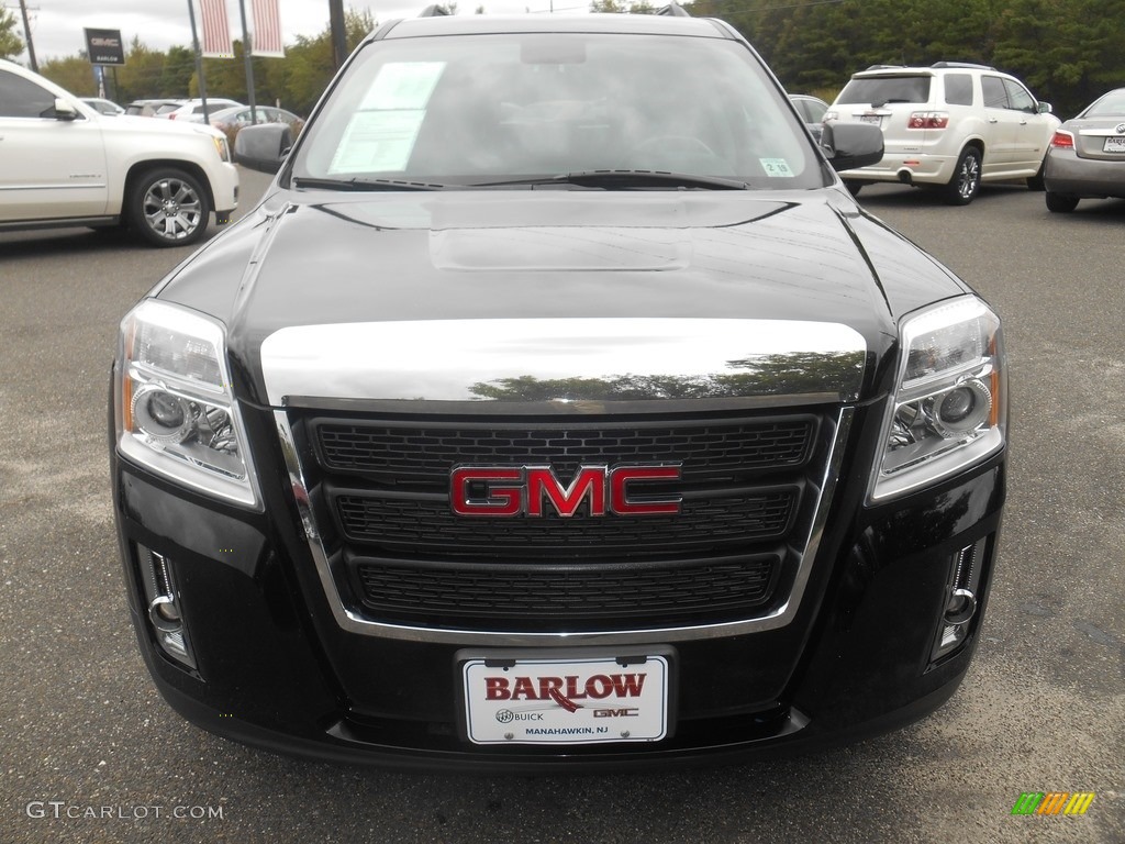 2014 Terrain SLE AWD - Carbon Black Metallic / Jet Black photo #2