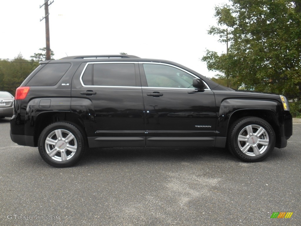 2014 Terrain SLE AWD - Carbon Black Metallic / Jet Black photo #3