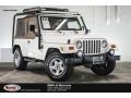 Stone White 2002 Jeep Wrangler Sahara 4x4