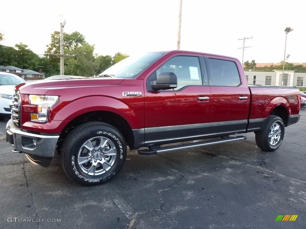 2016 F150 King Ranch SuperCrew 4x4 - Ruby Red / Medium Earth Gray photo #4