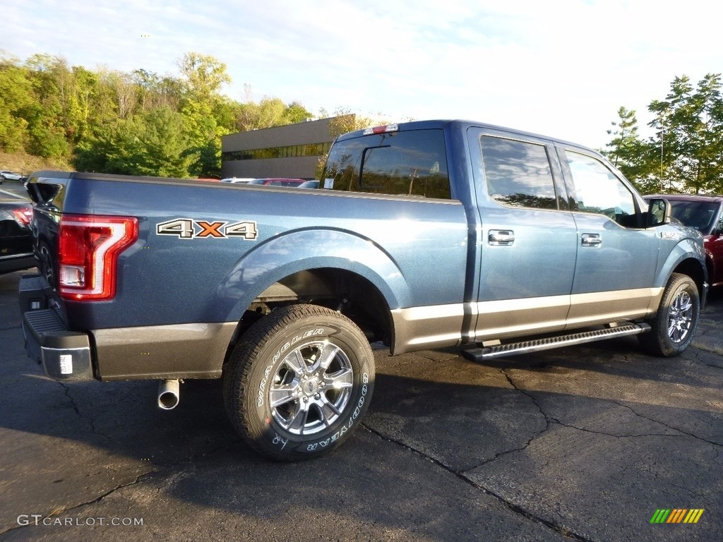 2016 F150 King Ranch SuperCrew 4x4 - Blue Jeans / Medium Earth Gray photo #3