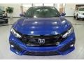 Aegean Blue Metallic 2017 Honda Civic EX-L Navi Hatchback Exterior