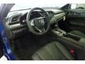 Black 2017 Honda Civic EX-L Navi Hatchback Interior Color