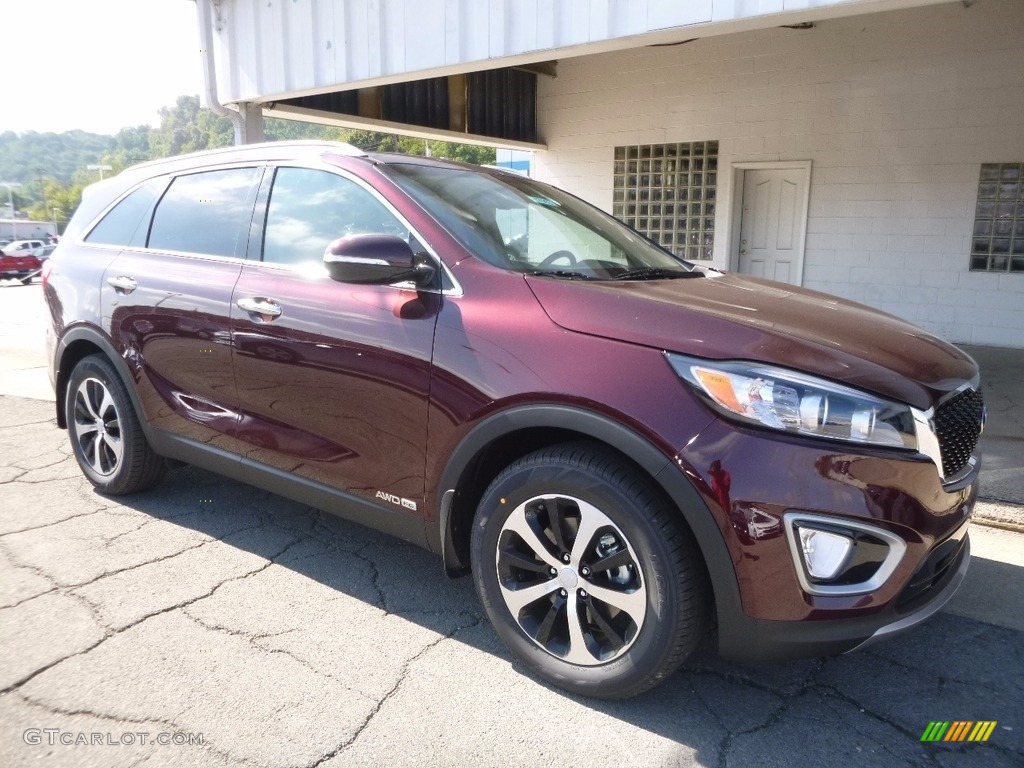Sangria 2017 Kia Sorento EX V6 AWD Exterior Photo #116163239