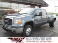 Stealth Gray Metallic - Sierra 3500HD SLT Crew Cab Dually Photo No. 1