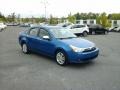 2011 Blue Flame Metallic Ford Focus SEL Sedan  photo #1