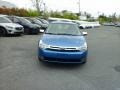 2011 Blue Flame Metallic Ford Focus SEL Sedan  photo #2