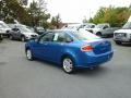 2011 Blue Flame Metallic Ford Focus SEL Sedan  photo #6