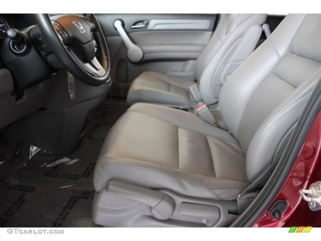 2007 CR-V EX-L 4WD - Tango Red Pearl / Gray photo #9
