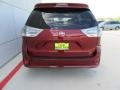 2017 Salsa Red Pearl Toyota Sienna SE  photo #5