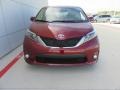 2017 Salsa Red Pearl Toyota Sienna SE  photo #8