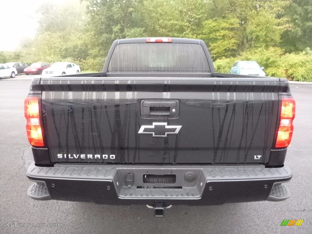 2017 Silverado 1500 LT Double Cab 4x4 - Black / Jet Black photo #6