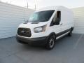 Oxford White 2017 Ford Transit Van 250 MR Long Exterior
