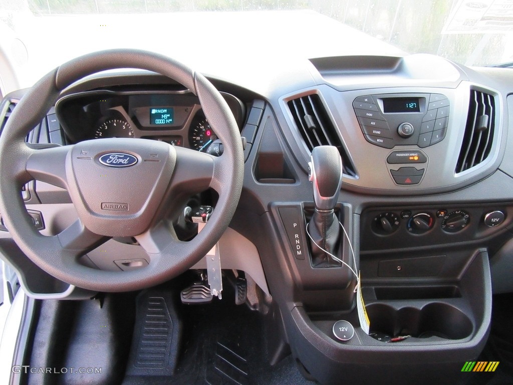 2017 Ford Transit Van 250 MR Long Pewter Dashboard Photo #116166296