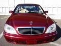 Bordeaux Red Metallic 2000 Mercedes-Benz S 430 Sedan