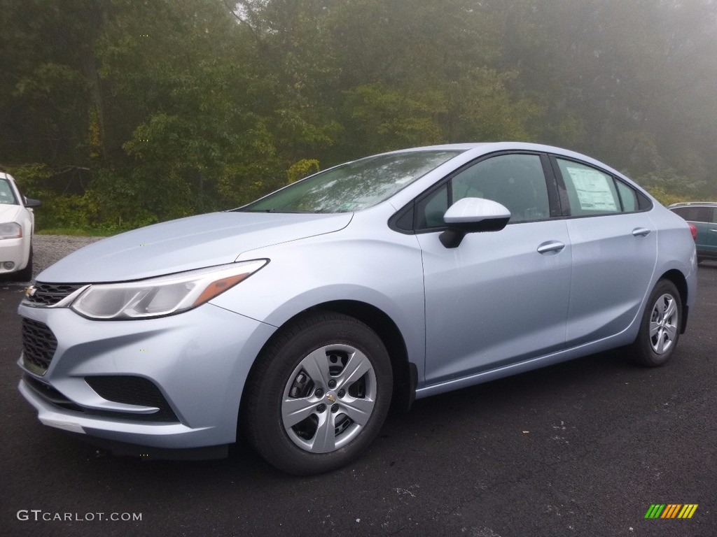 Arctic Blue Metallic 2017 Chevrolet Cruze LS Exterior Photo #116166476