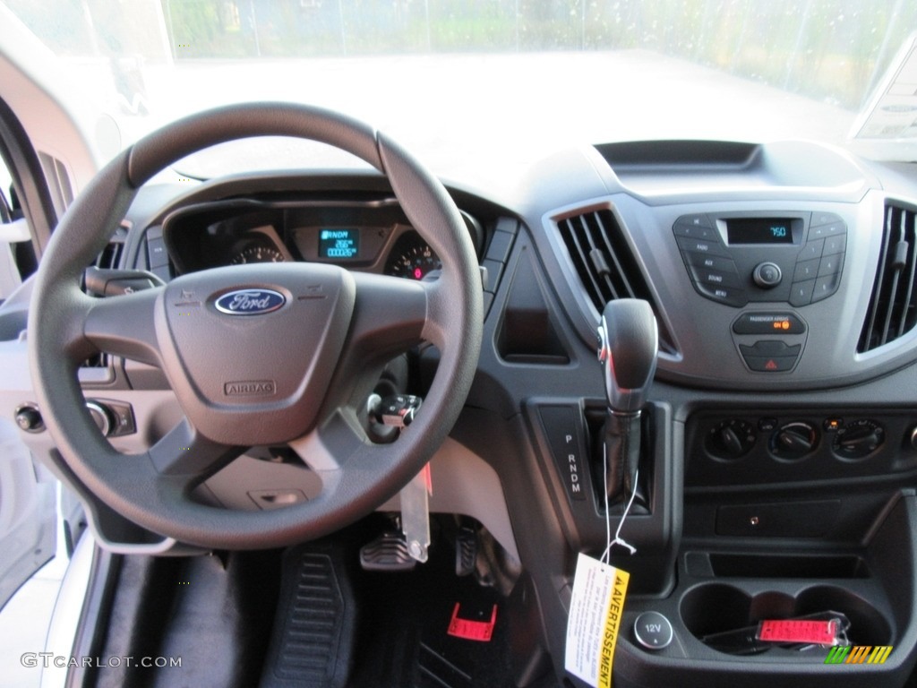 2017 Ford Transit Van 150 LR Regular Pewter Dashboard Photo #116166509
