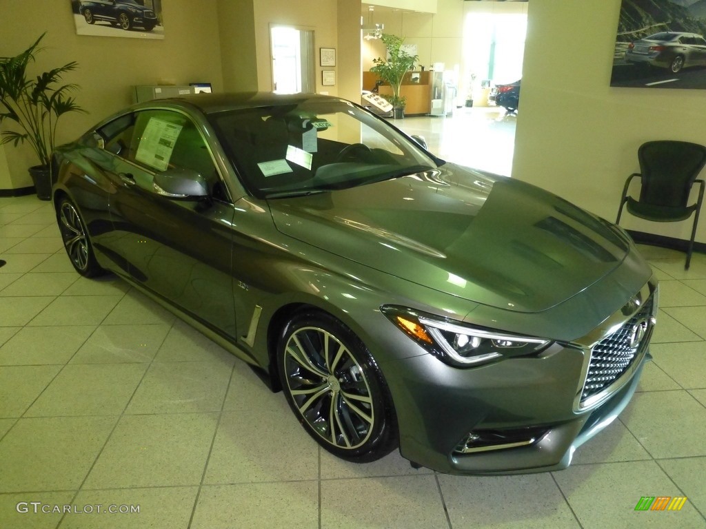 2017 Q60 3.0t Premium Coupe - Graphite Shadow / Graphite photo #1