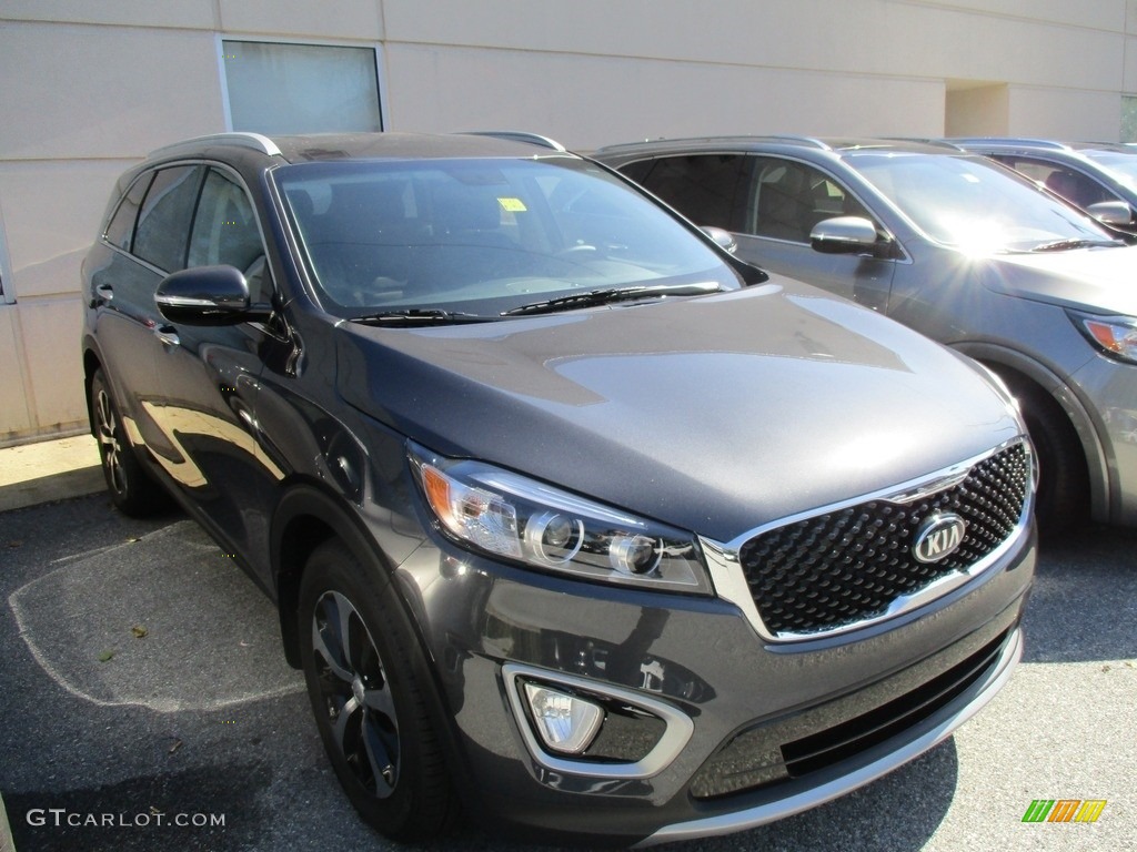 2017 Sorento EX V6 - Platinum Graphite / Black photo #1