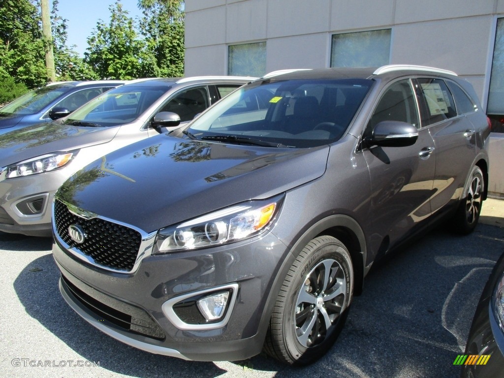 Platinum Graphite 2017 Kia Sorento EX V6 Exterior Photo #116167862