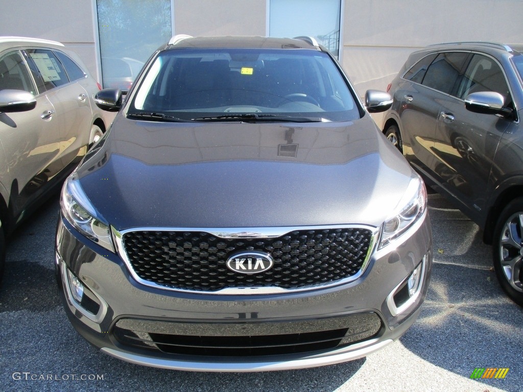 2017 Sorento EX V6 - Platinum Graphite / Black photo #3