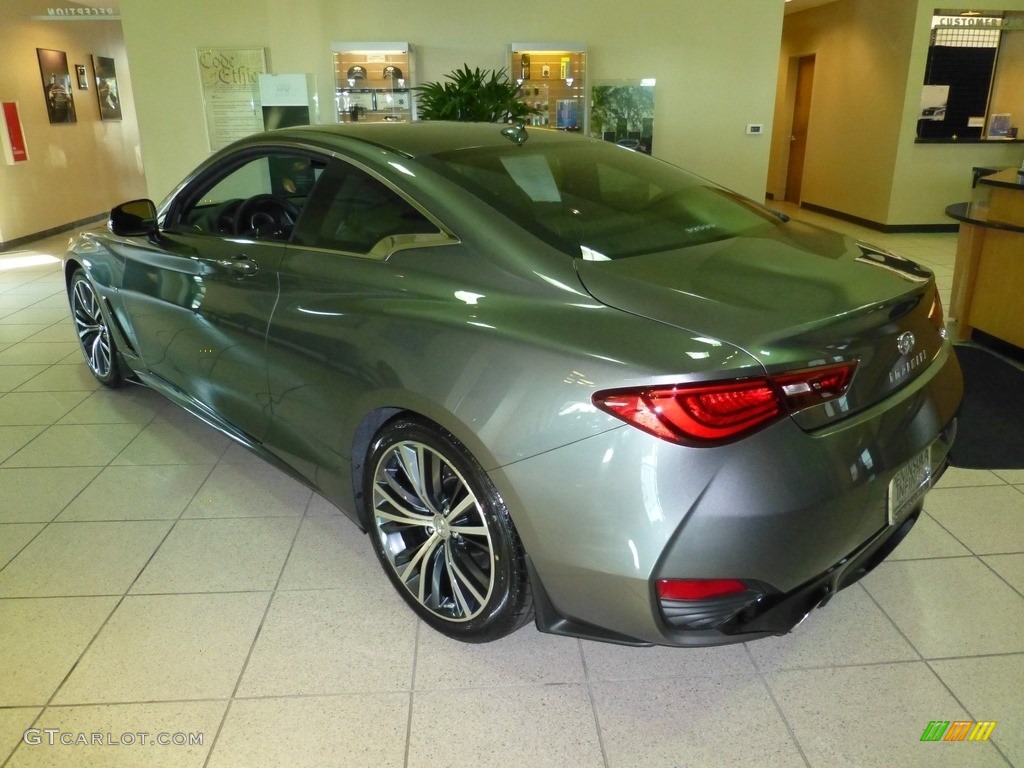 2017 Q60 3.0t Premium Coupe - Graphite Shadow / Graphite photo #16