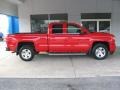 2017 Red Hot Chevrolet Silverado 1500 LT Double Cab 4x4  photo #2