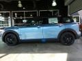Digital Blue Metallic 2017 Mini Clubman Cooper ALL4 Exterior