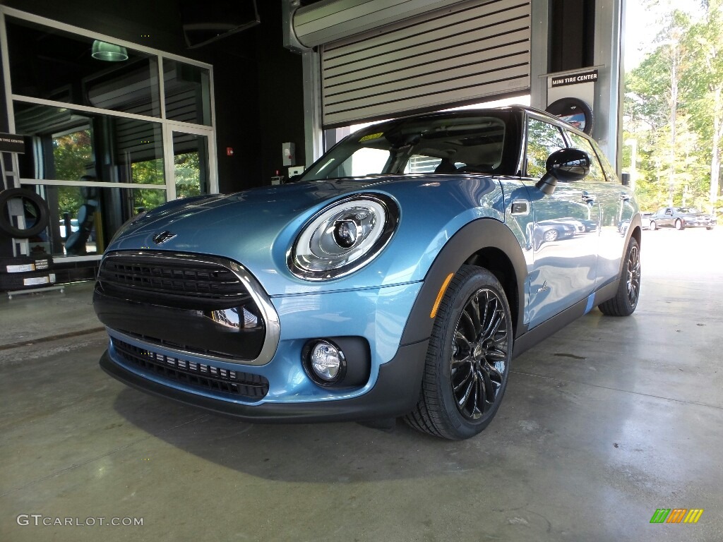 Digital Blue Metallic 2017 Mini Clubman Cooper ALL4 Exterior Photo #116169605
