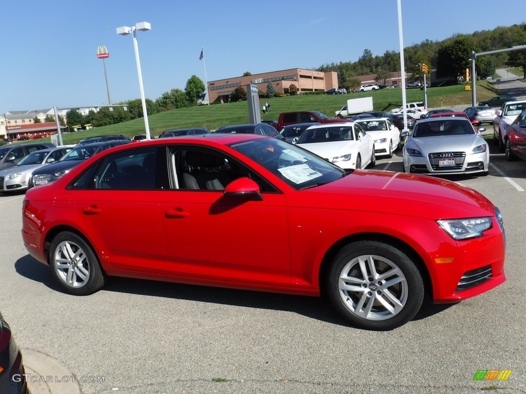 Tango Red Metallic 2017 Audi A4 2.0T Premium quattro Exterior Photo #116169719