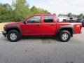 Victory Red 2005 Chevrolet Colorado LS Crew Cab 4x4
