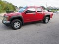 Victory Red 2005 Chevrolet Colorado LS Crew Cab 4x4 Exterior