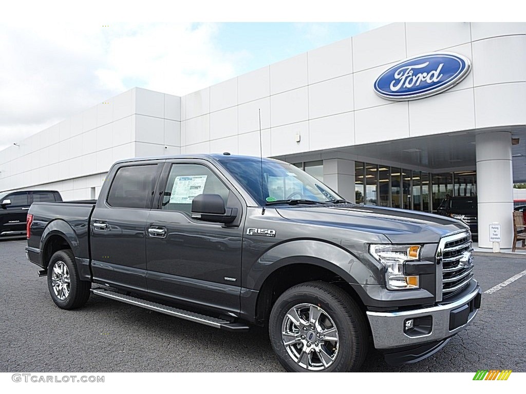 2016 F150 XLT SuperCrew - Magnetic / Medium Earth Gray photo #1