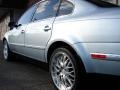 2001 Blue Silver Metallic Volkswagen Passat GLS V6 Sedan  photo #16