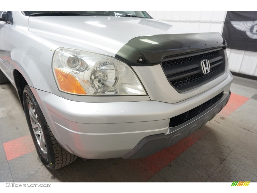 2003 Pilot EX-L 4WD - Starlight Silver Metallic / Gray photo #42