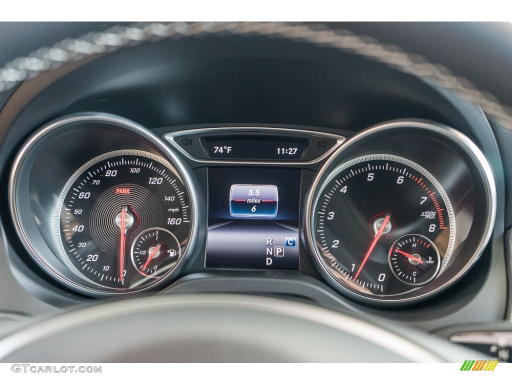 2017 Mercedes-Benz CLA 250 4Matic Coupe Gauges Photo #116176370