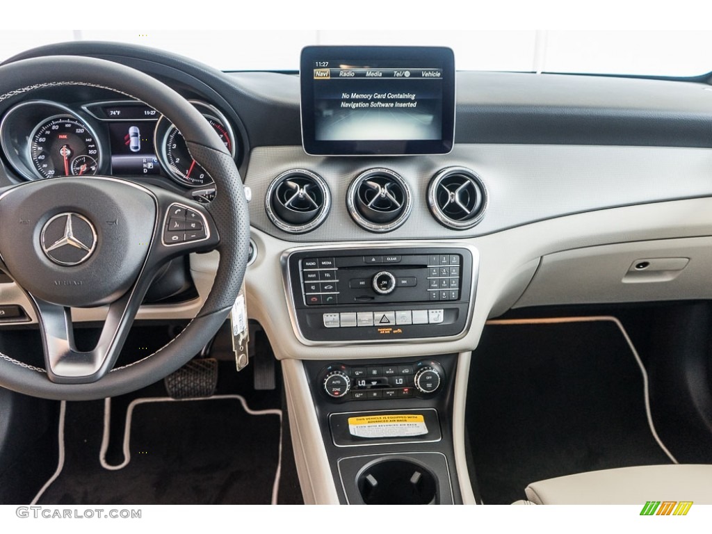 2017 Mercedes-Benz CLA 250 4Matic Coupe Crystal Grey Dashboard Photo #116176394